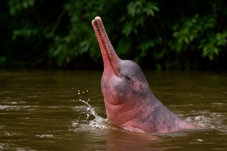 Amazonas-Flussdelfin (Inia geoffrensis)