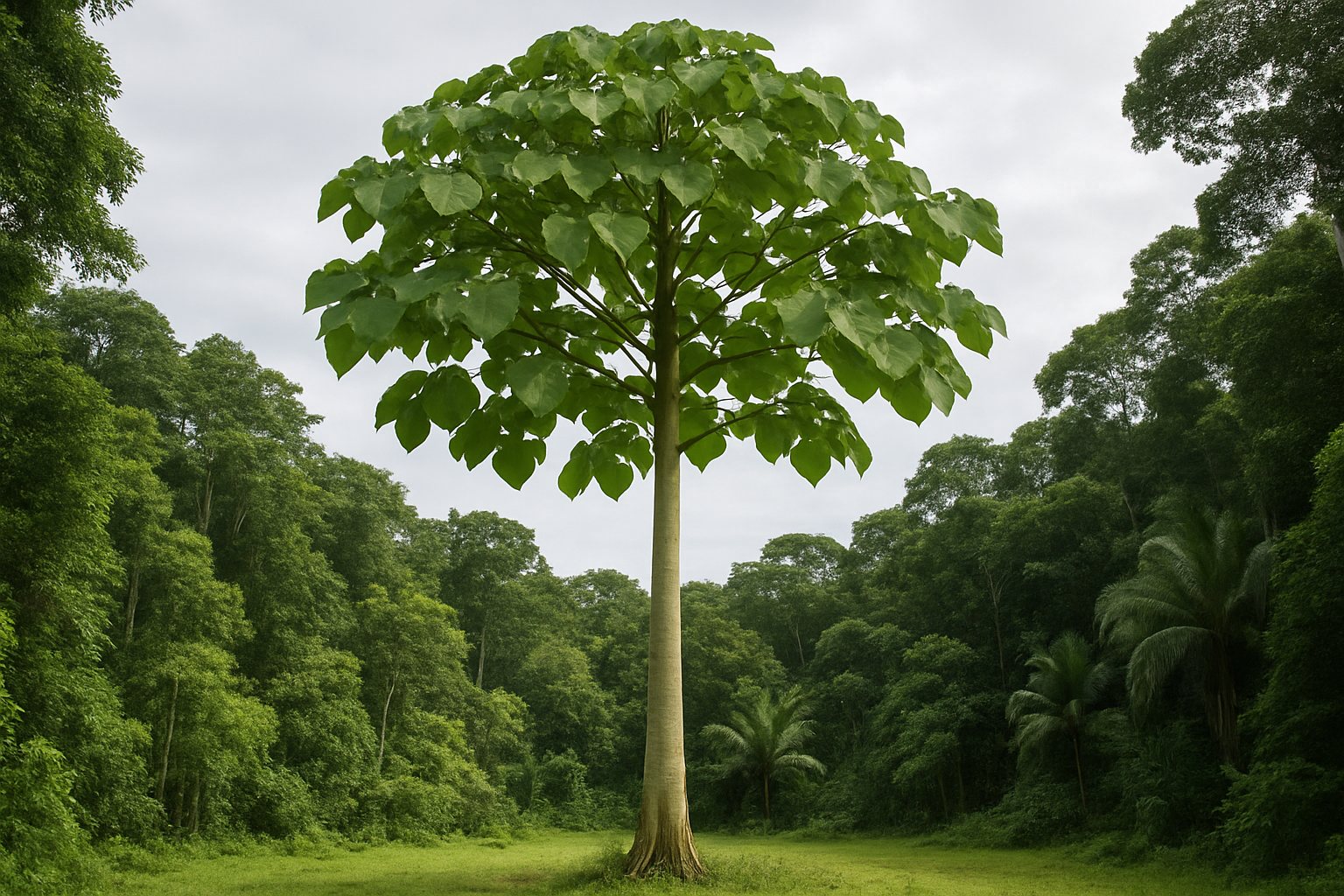 Balsabaum (Ochroma pyramidale)
