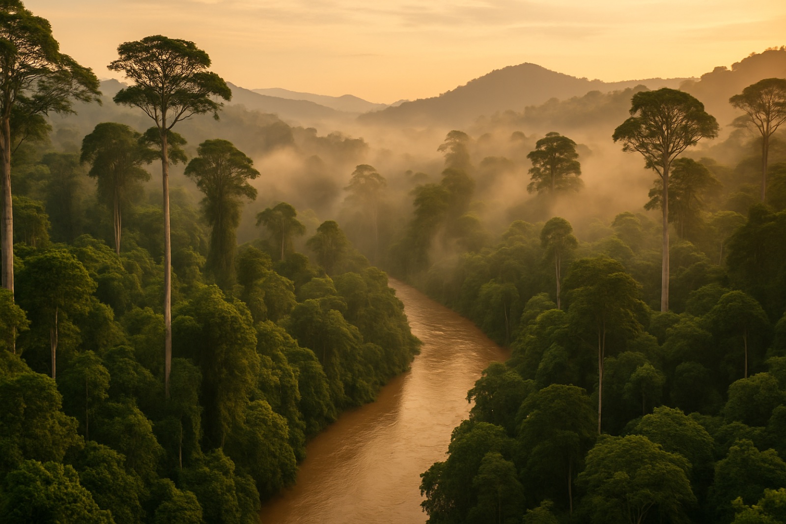 Regenwald auf Borneo