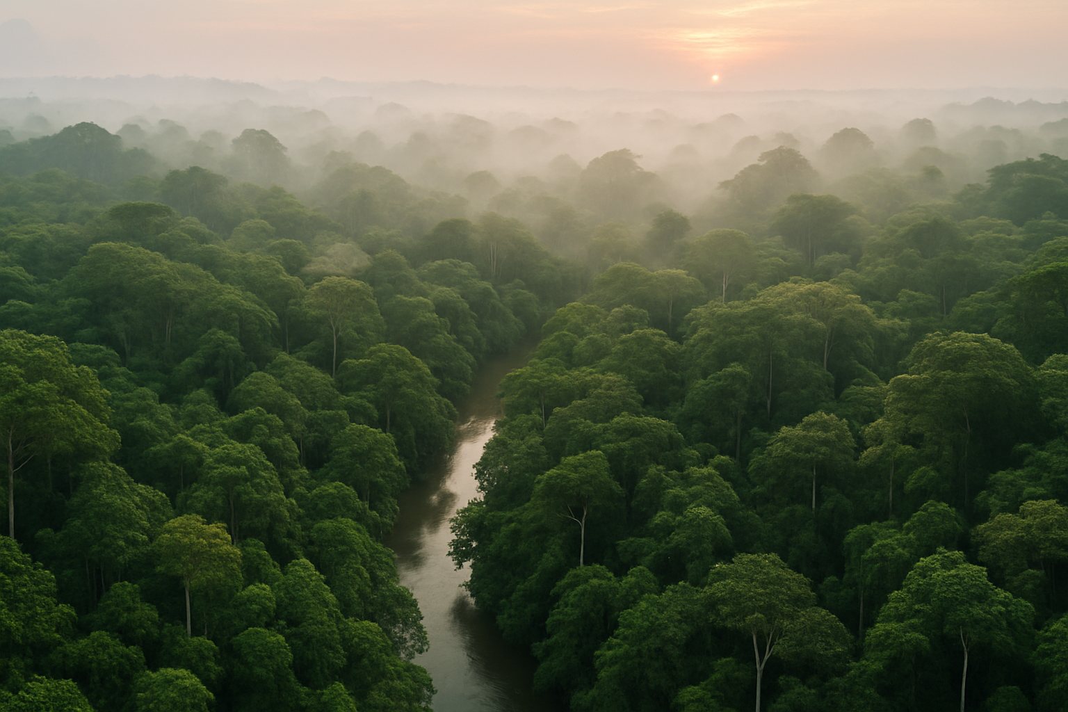 Regenwald in Ecuador
