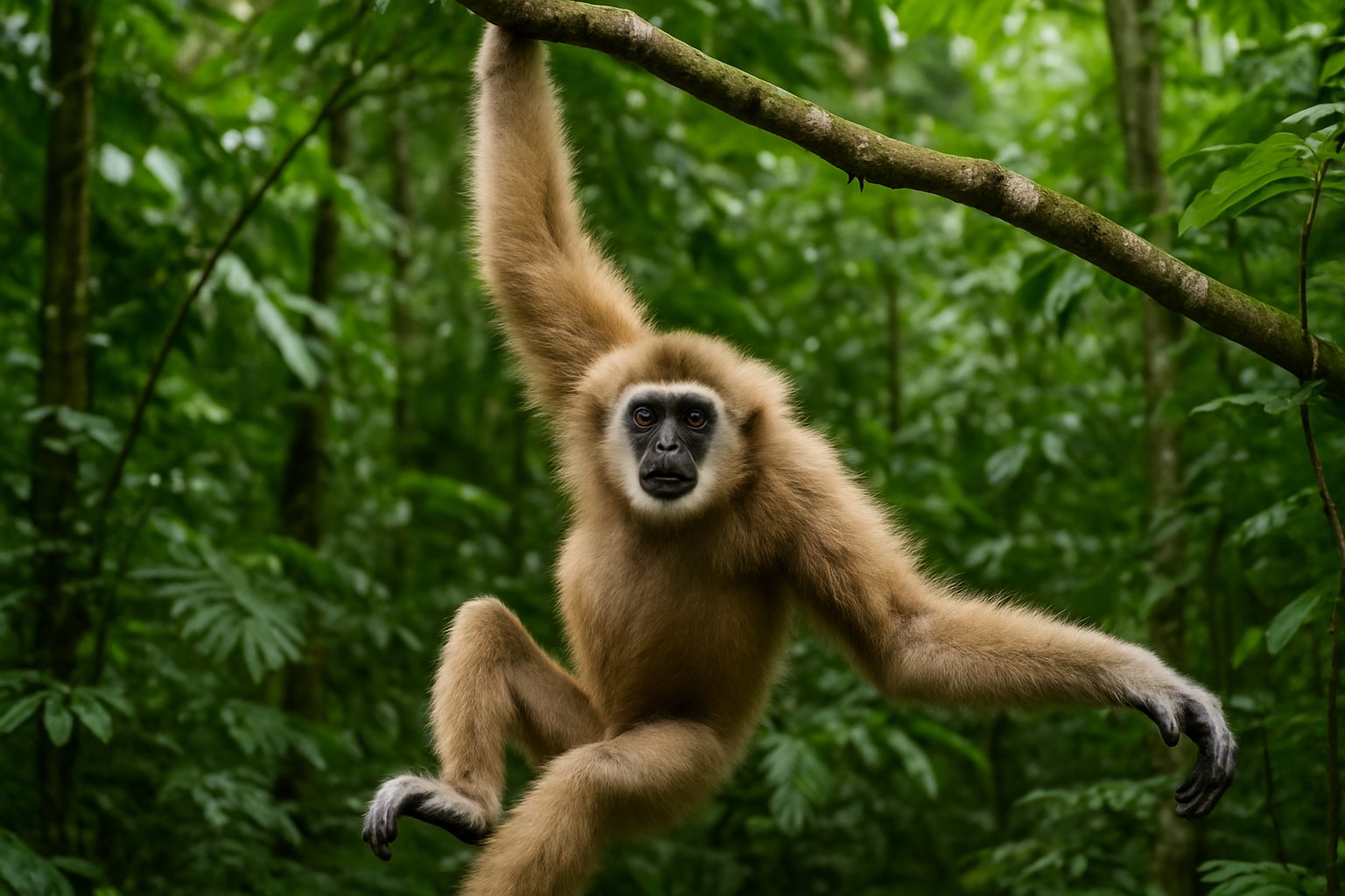 Gibbon (Hylobatidae)