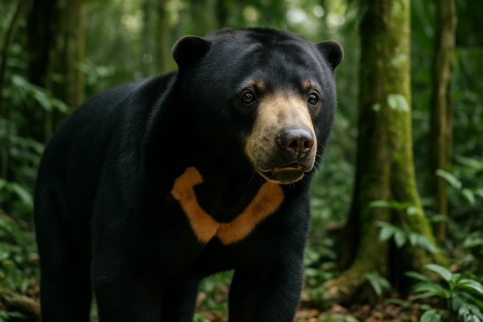 Malaienbär (Helarctos malayanus)