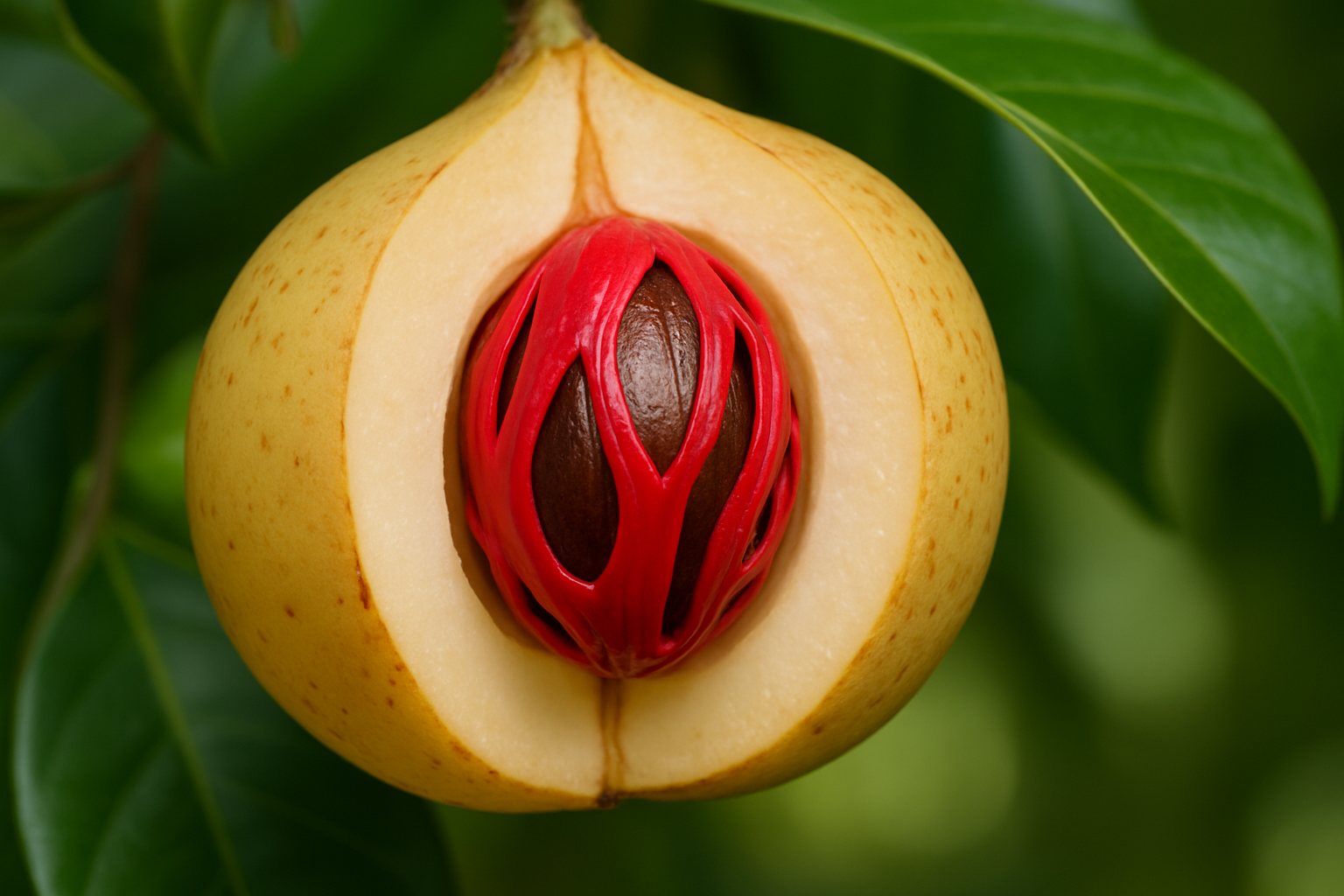 Muskatnussbaum (Myristica fragrans)