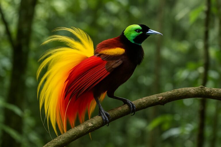 Paradiesvögel (Paradisaeidae)