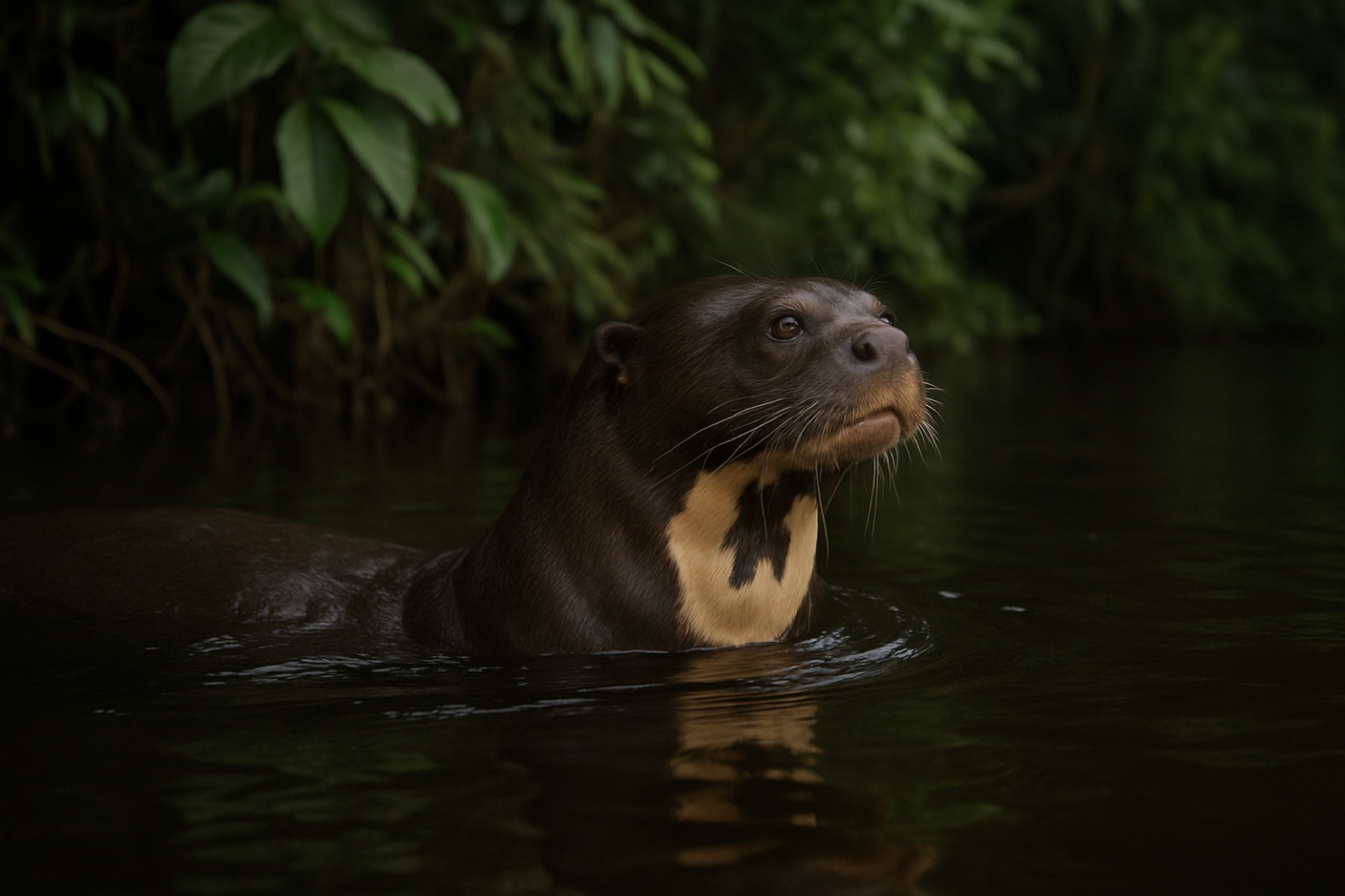Riesenotter (Pteronura brasiliensis)