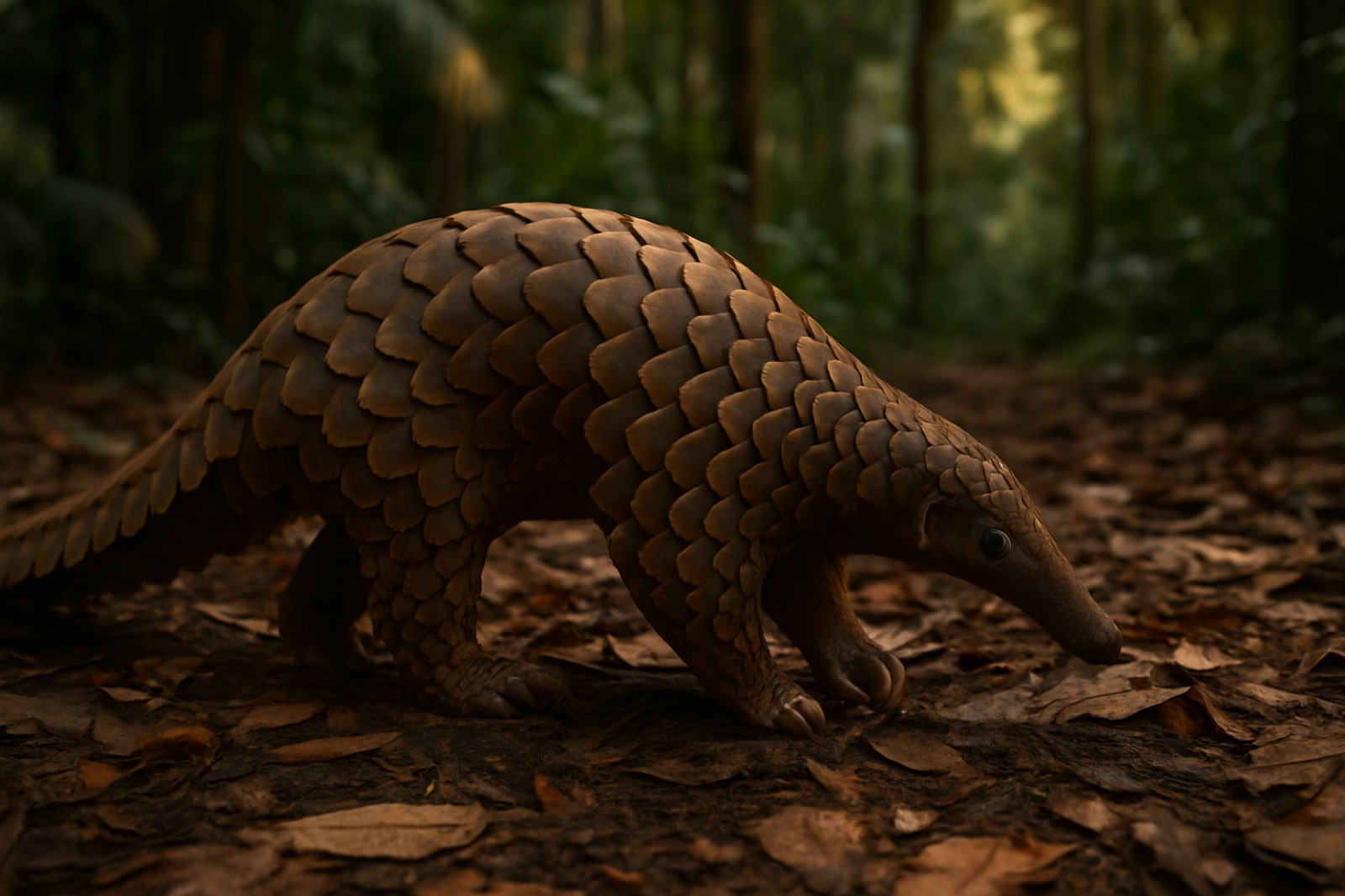 Schuppentier (Pangolin)