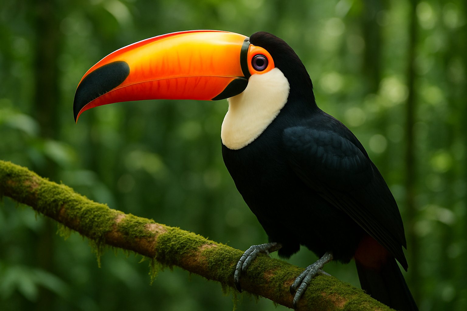 Tukan (Ramphastos toco)