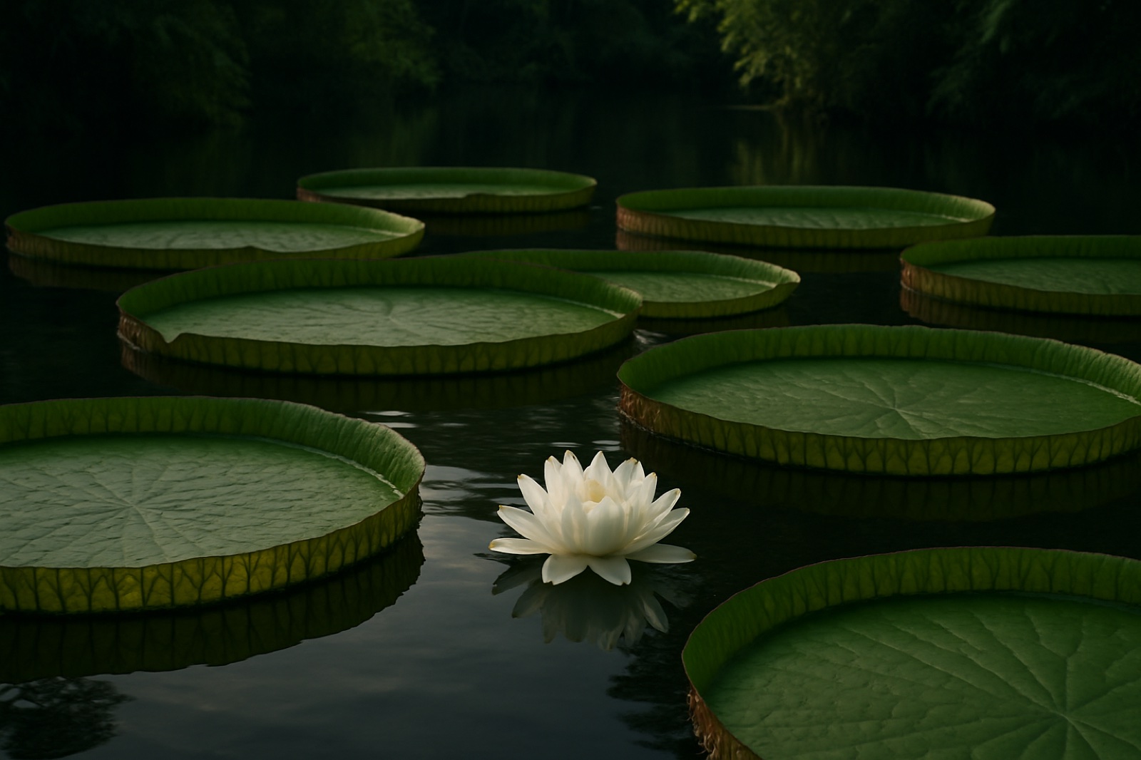 Riesenseerose (Victoria amazonica)