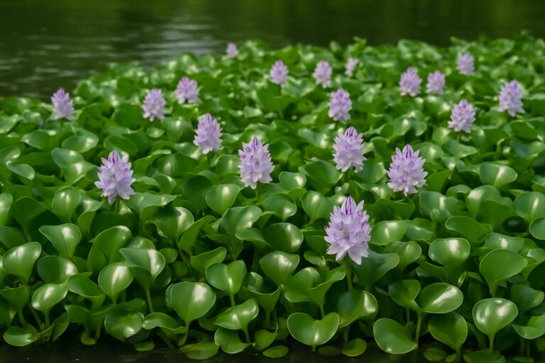 Wasserhyazinthe (Eichhornia crassipes)