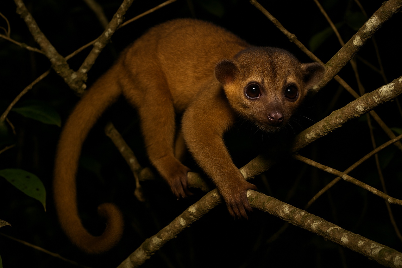 Wickelbär (Potos flavus)